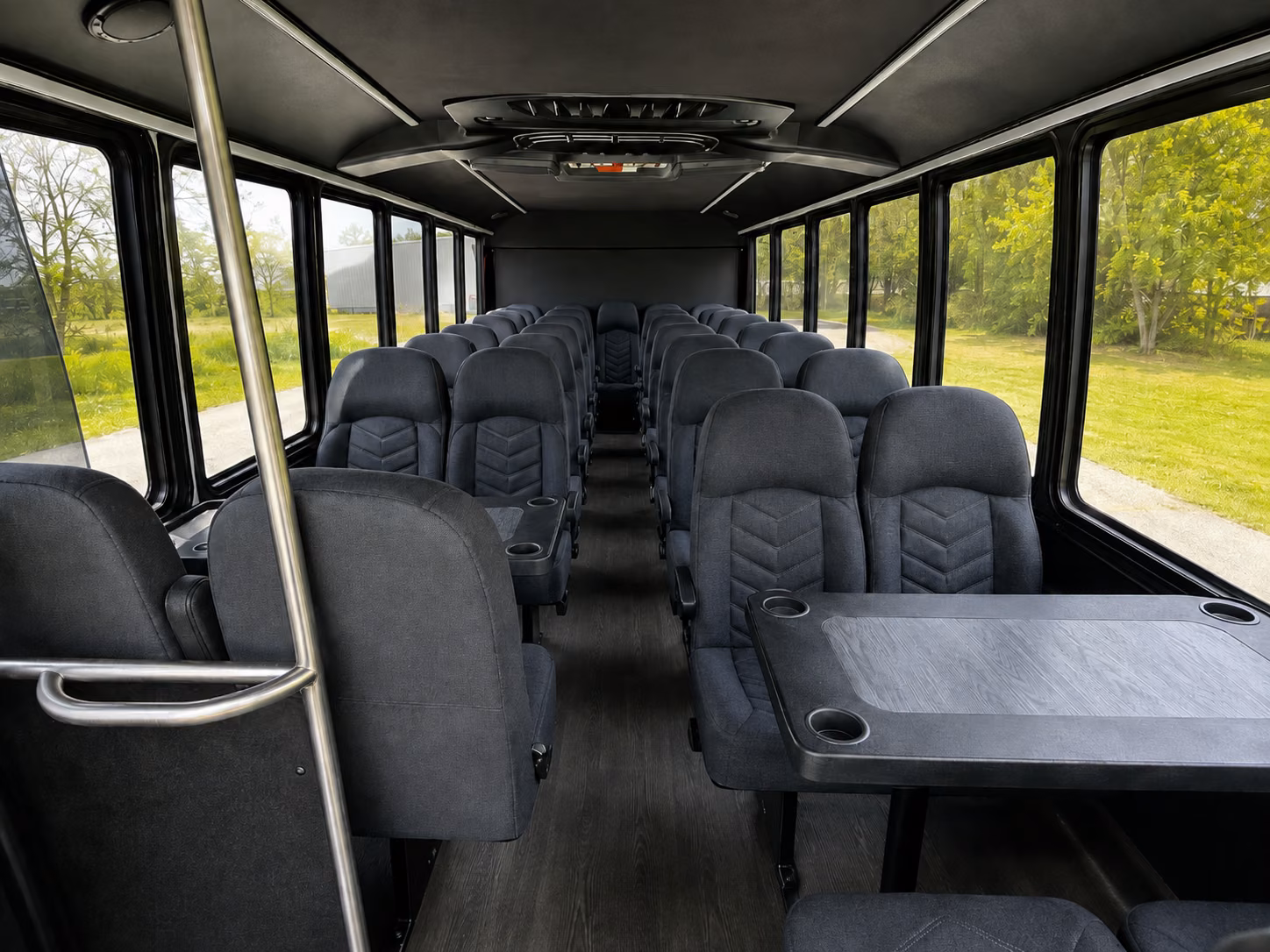 airport transfer buses for wedding guests flying into dfw or love field