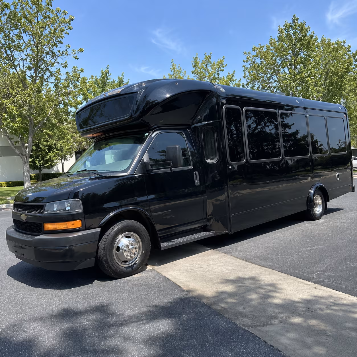 arlington 15 passenger party bus