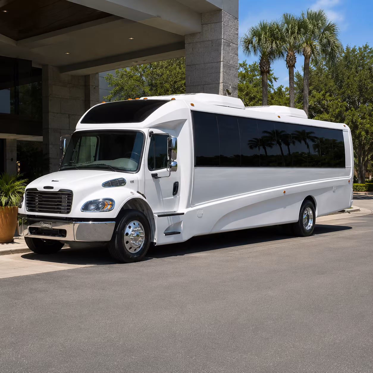 arlington 28 passenger minibus