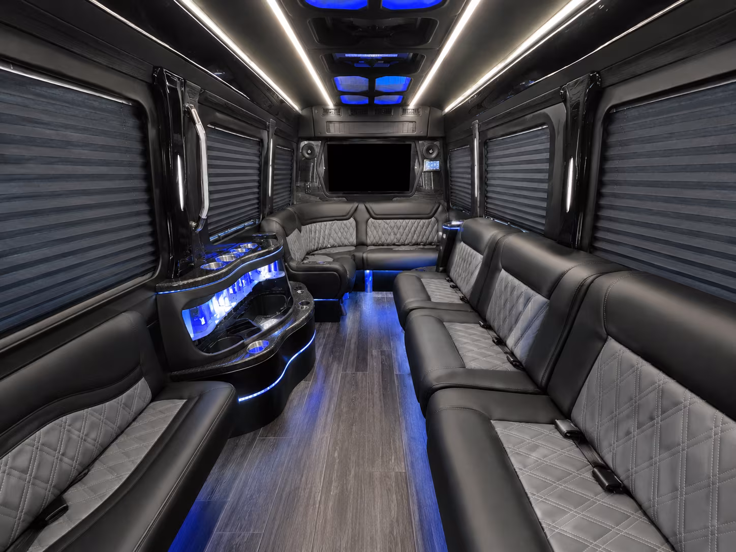 arlington airport transportation onboard seating