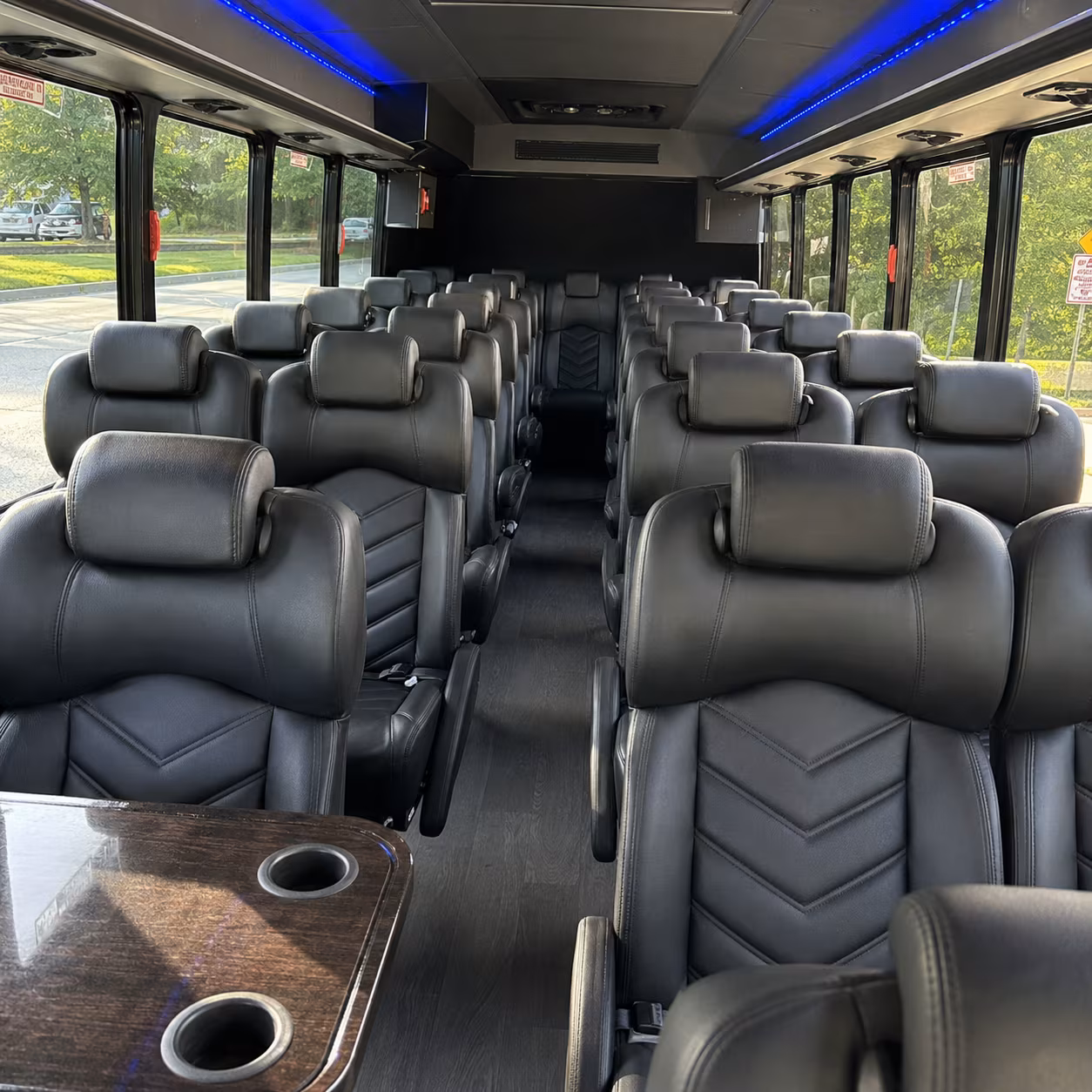 arlington concert transportation onboard seating
