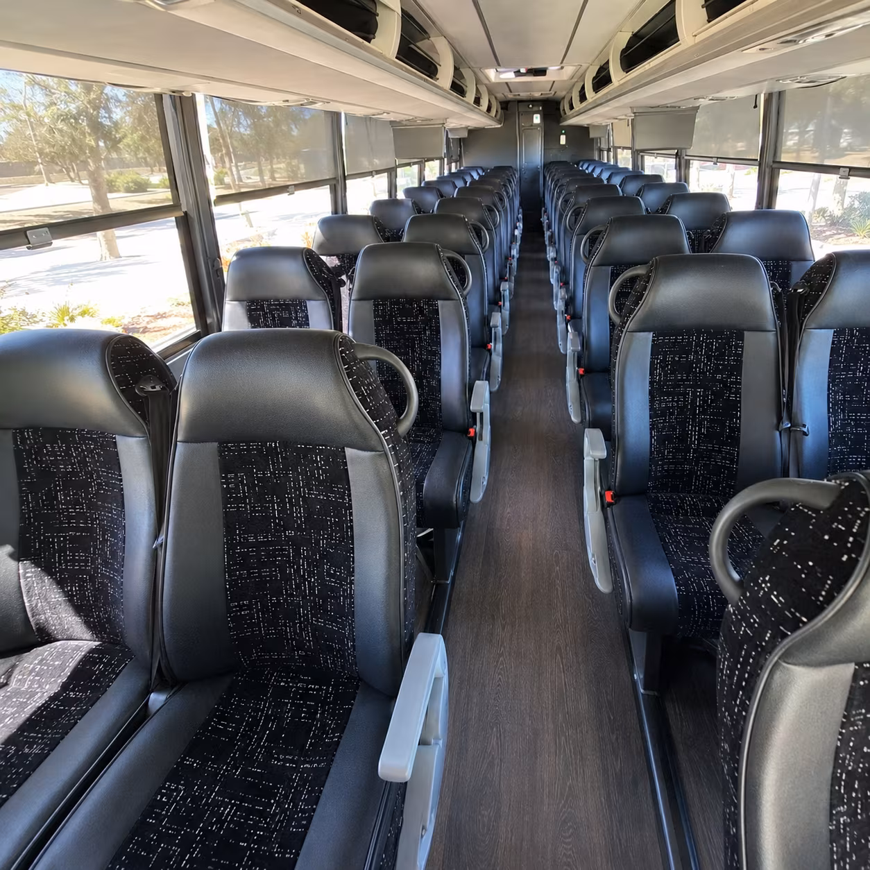 arlington long distance transportation onboard seating