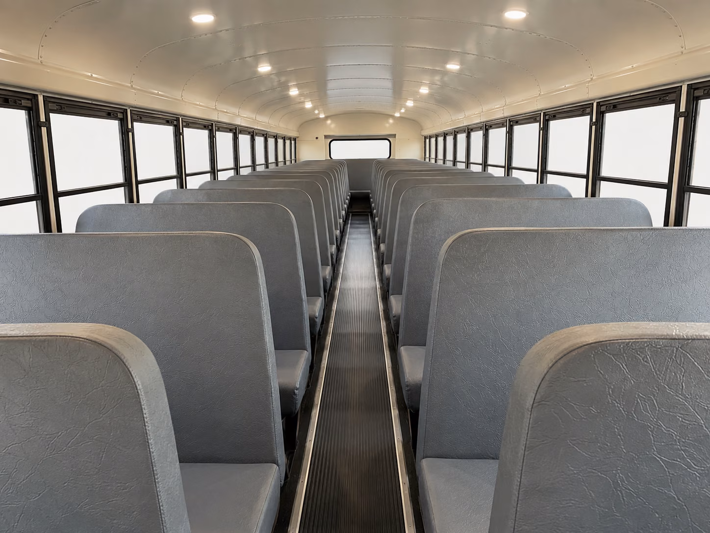 arlington school bus inside