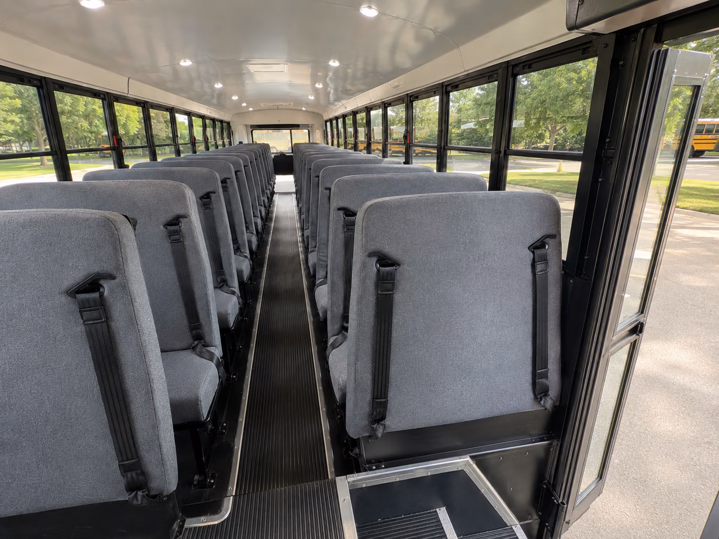 arlington school bus interior