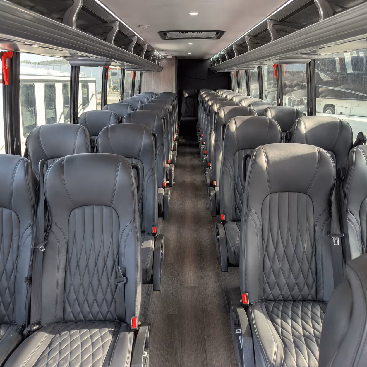 arlington sporting event transportation onboard seating