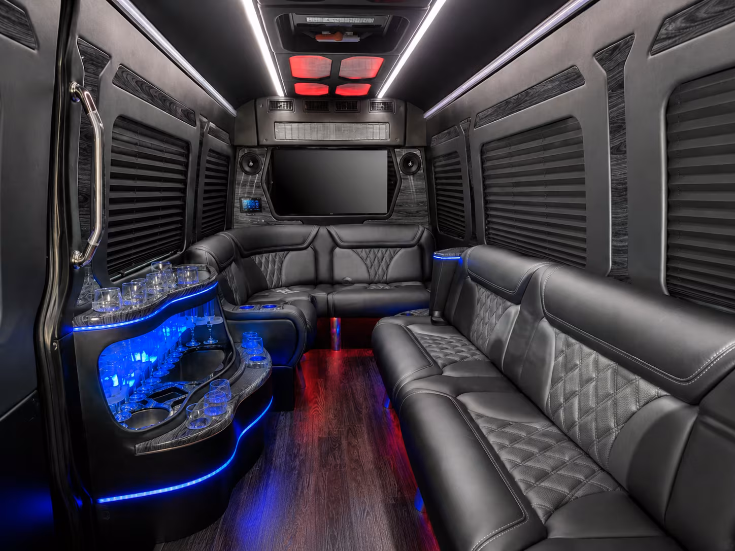 arlington sprinter limousine interior