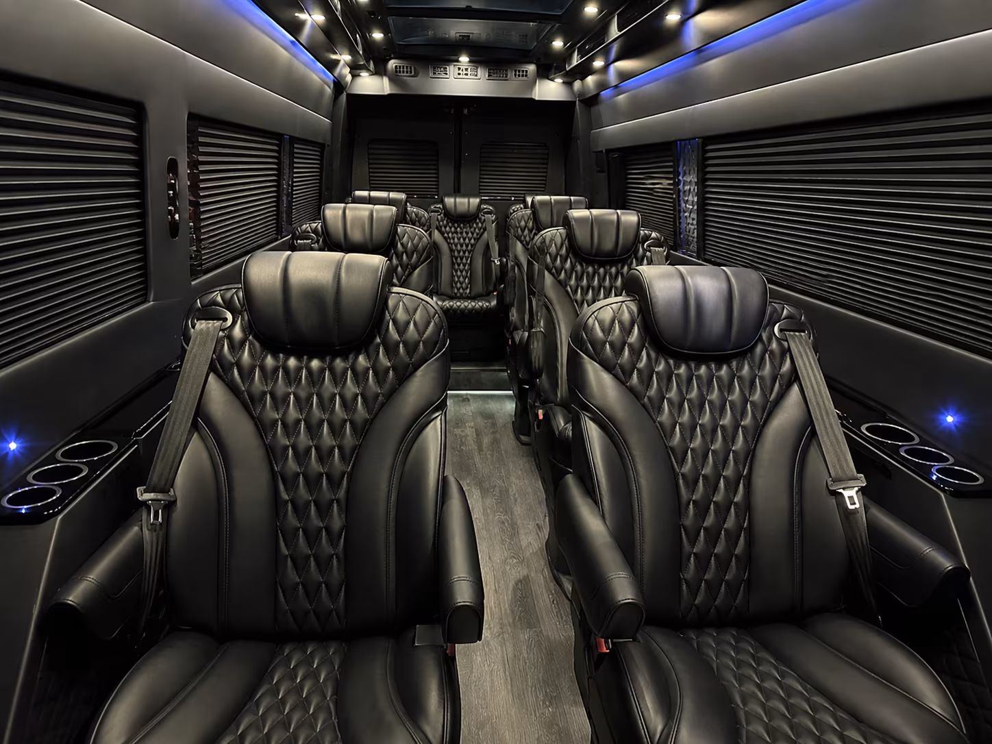 arlington sprinter van with driver interior
