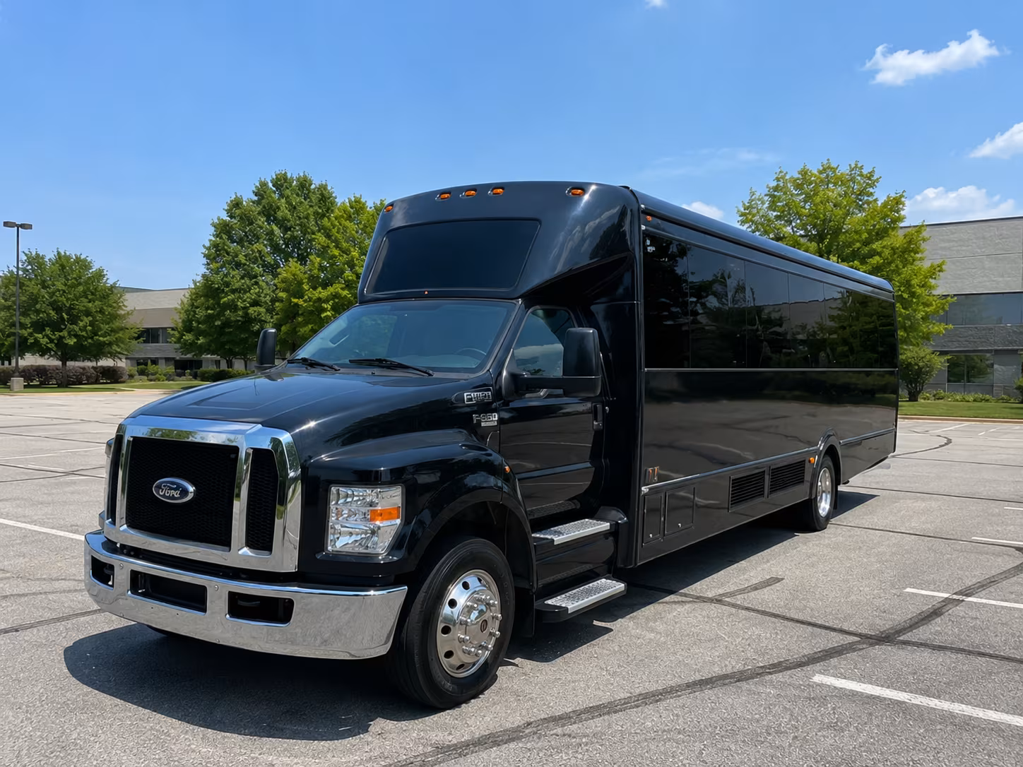 bridal party buses for your arlington wedding day