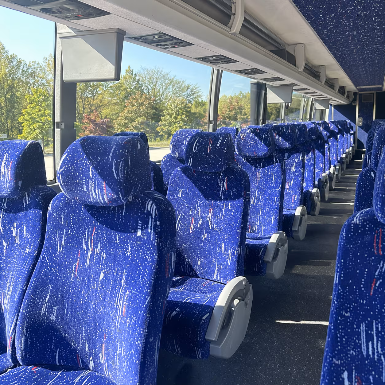 bus rentals for arlington church retreats and overnight trips