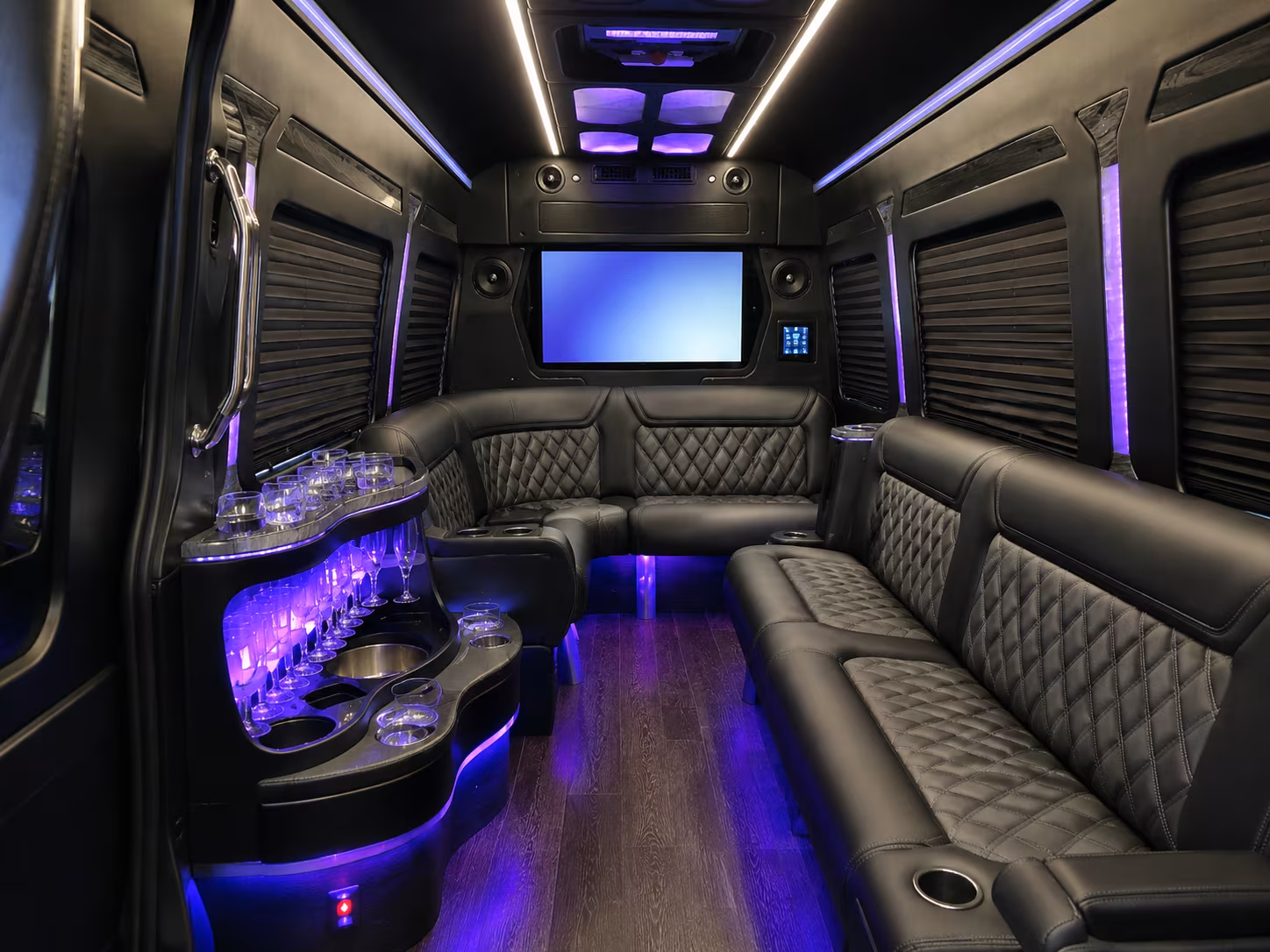 bus rentals for corporate events at at t stadium and globe life field