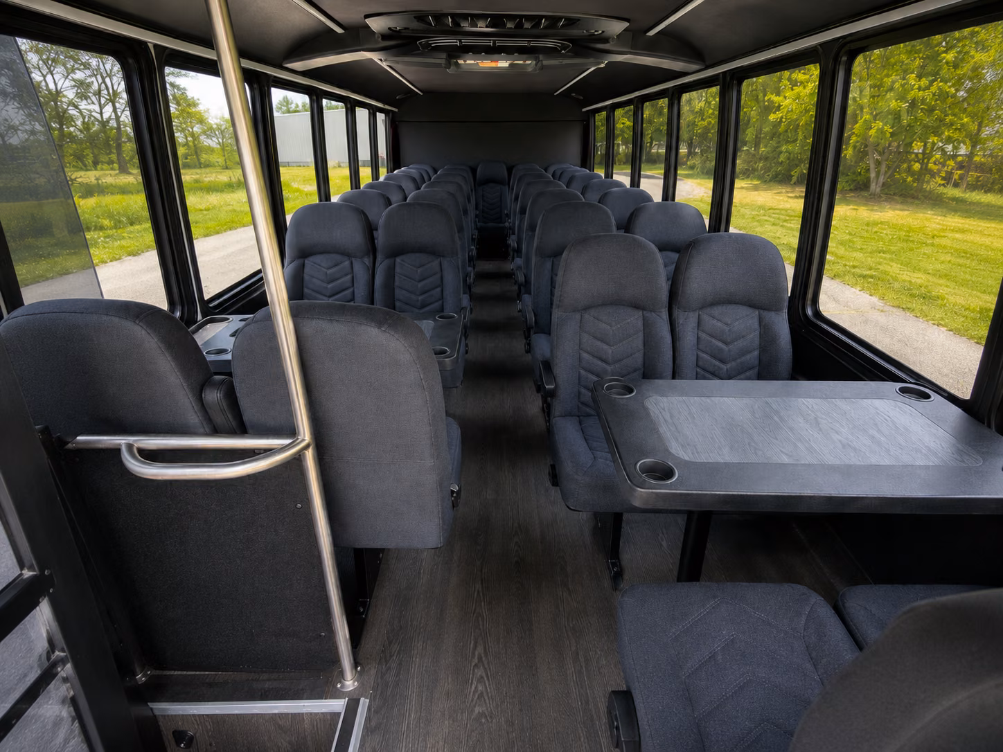 guest shuttle buses between arlington hotels and your wedding venue