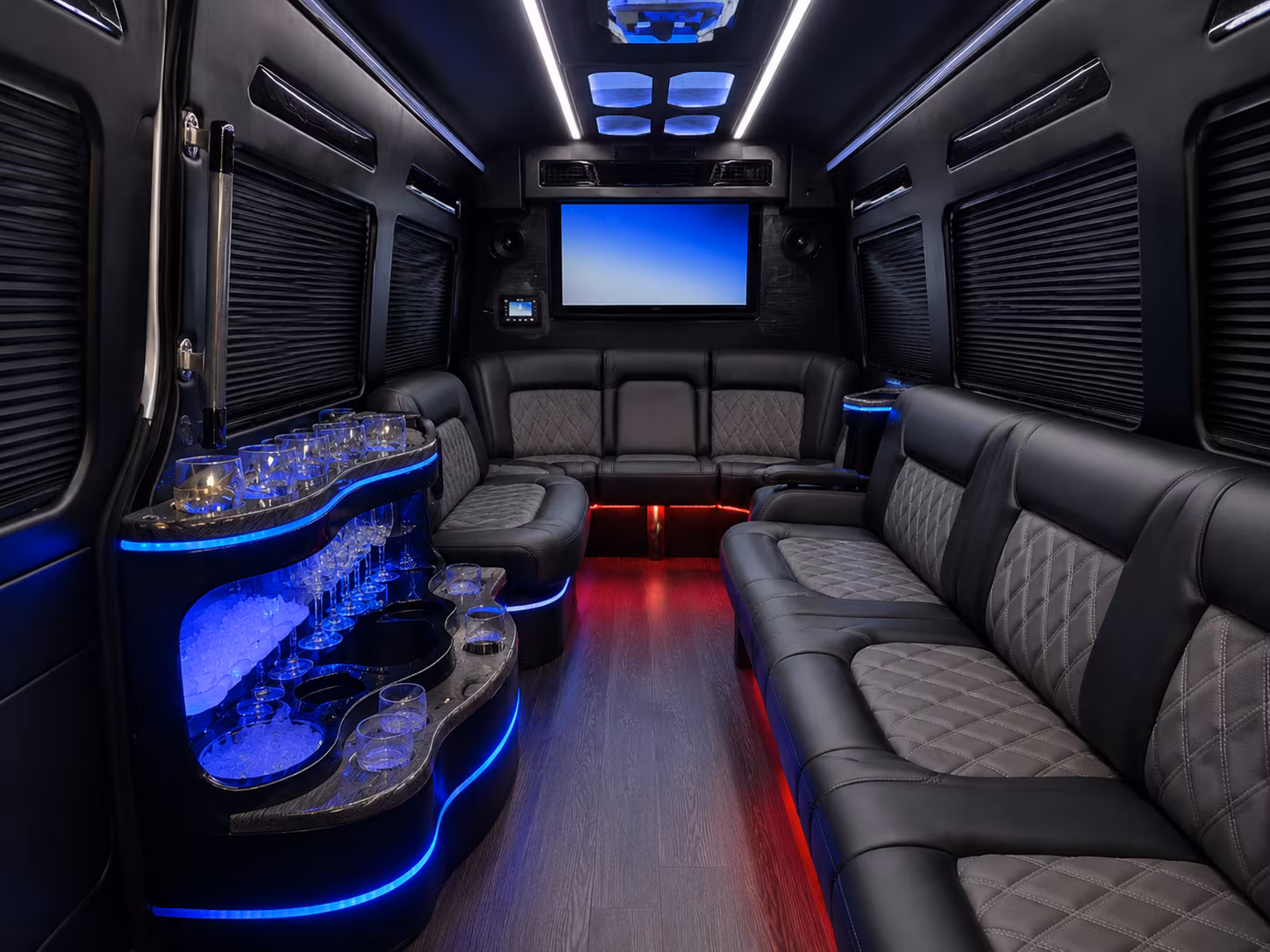 prom buses serving arlington venues and nearby ballrooms
