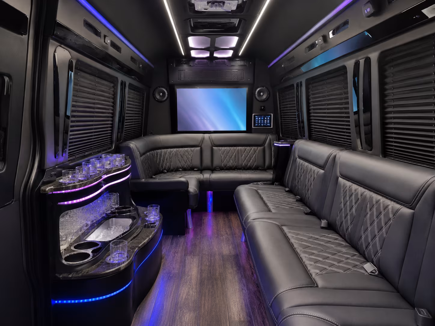 rehearsal dinner and wedding weekend shuttle buses