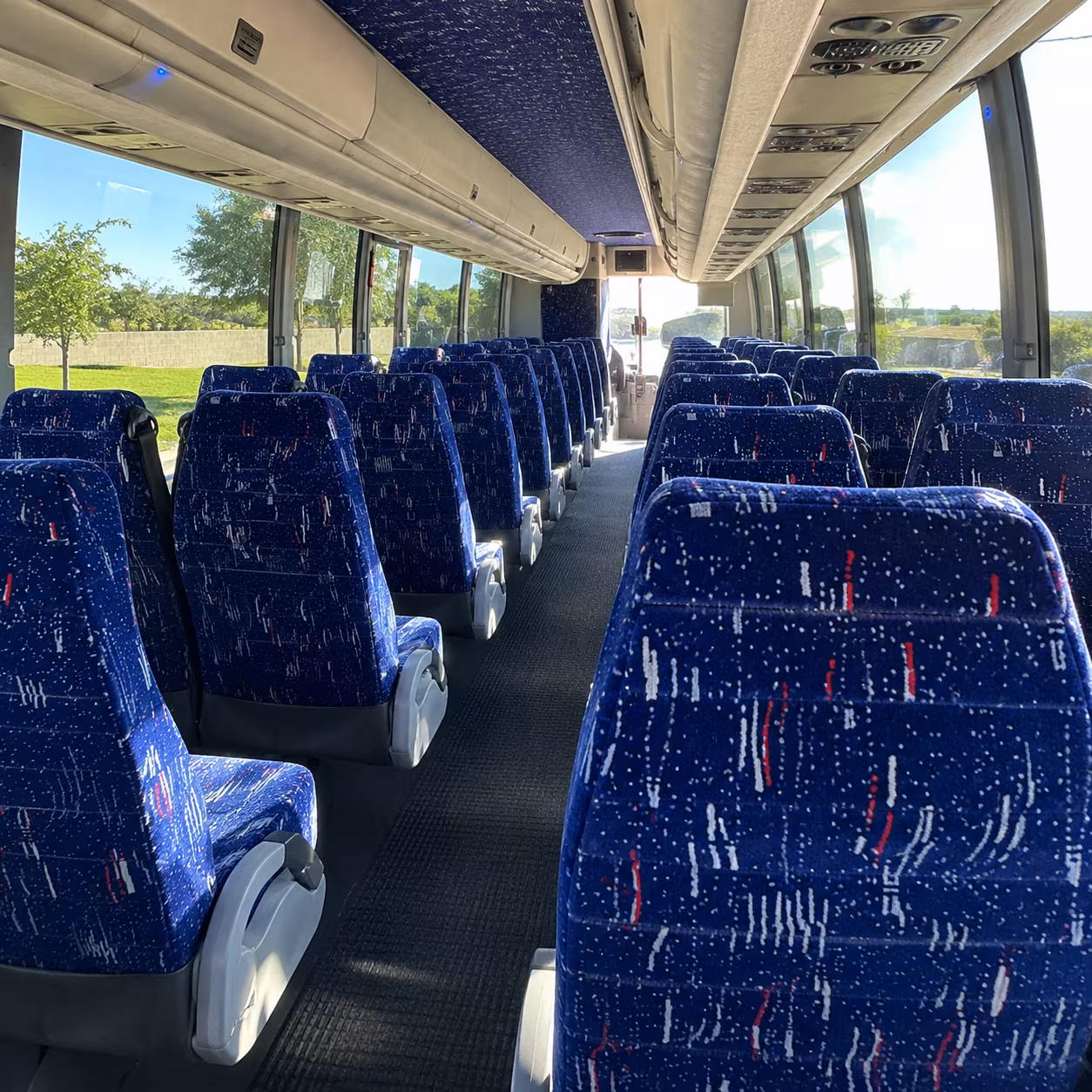 senior and accessibility friendly church buses in arlington